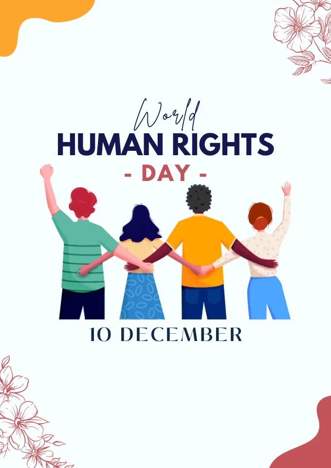 White Minimal-Human-Rights-Day